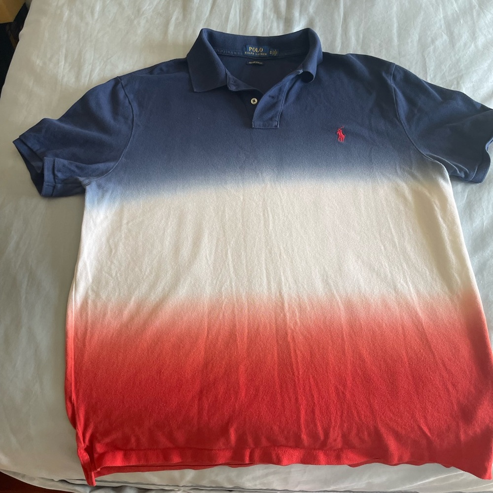 Polo Shirt by Ralph Lauren, XL slim Custom Fit
